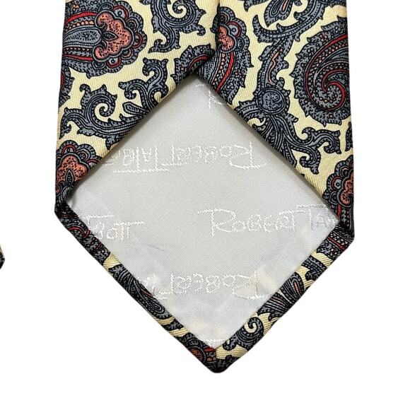 Robert Talbott The Lawrence Shop Cape Cod Paisley Silk Tie One Size Luxury Boho - Picture 5 of 6